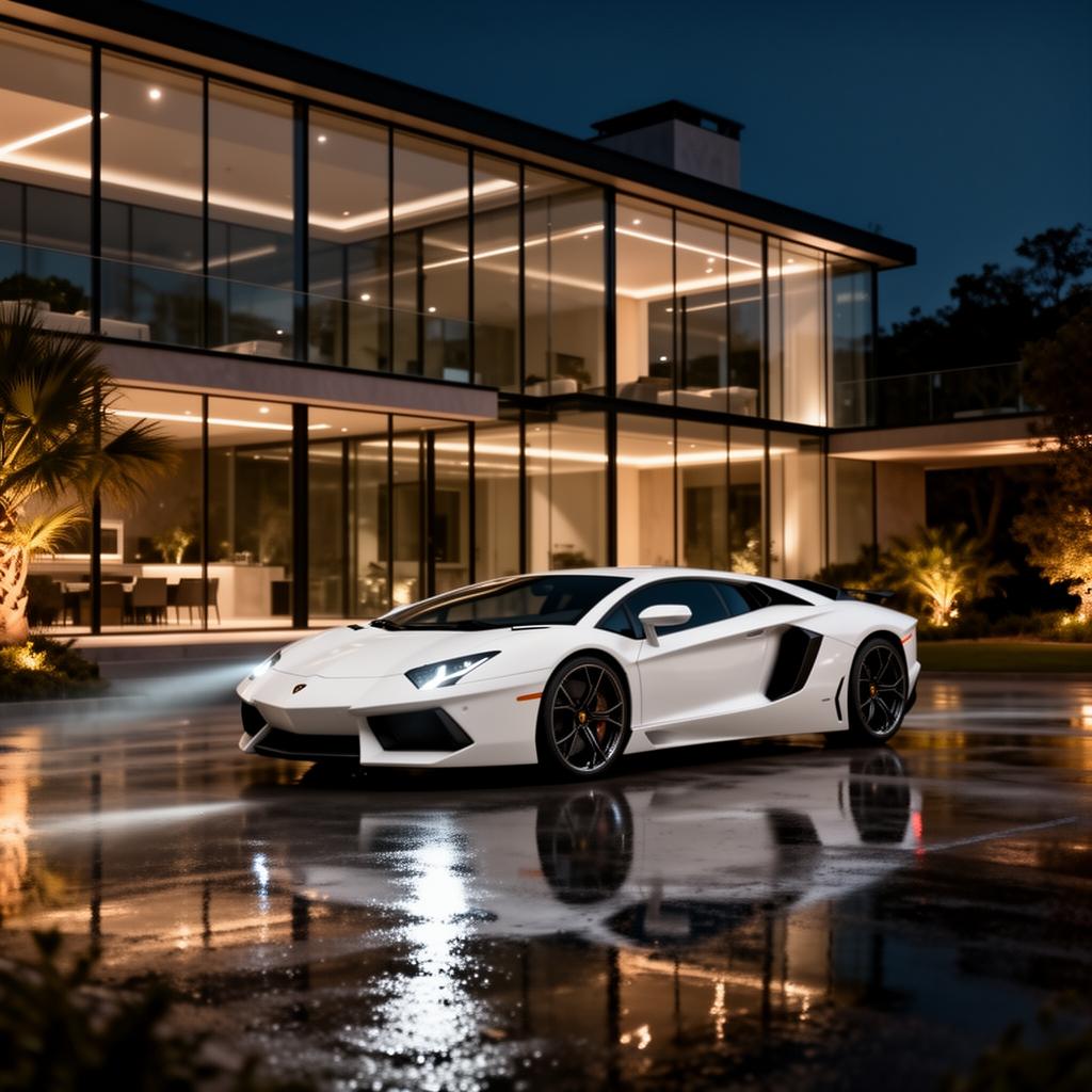 Luxury exotic supercar