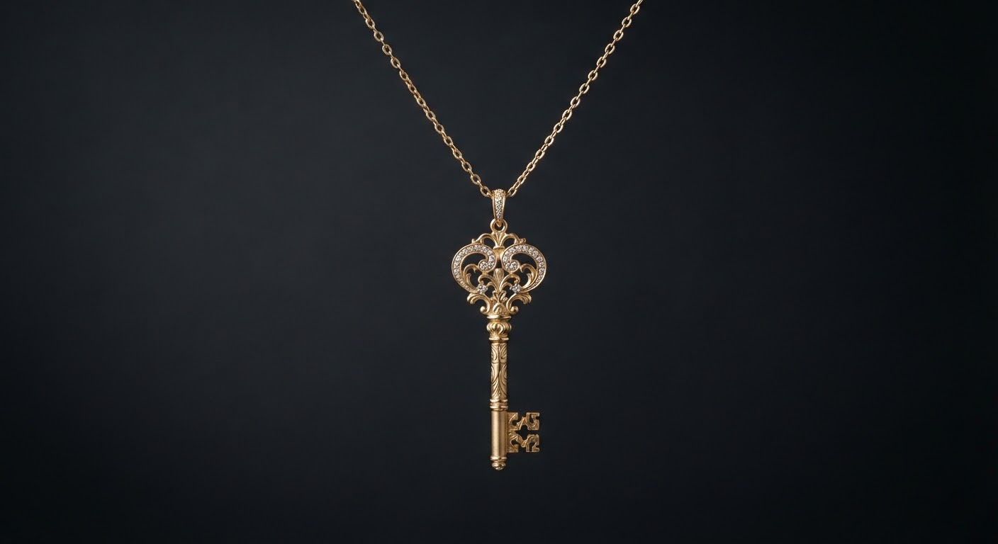 Key Pendant Necklace